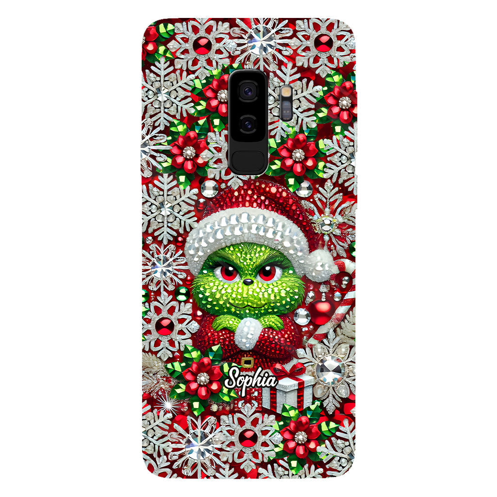 Merry Grinchmas - Personalized Stole Christmas Full Print Phone Case