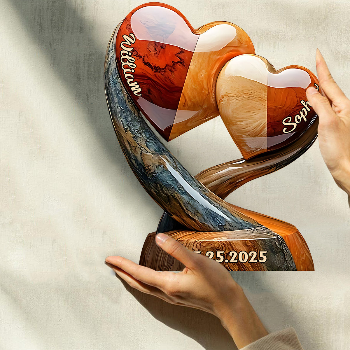 You And Me We Got This - Personalized Couple Custom Shaped Acrylic Plaque