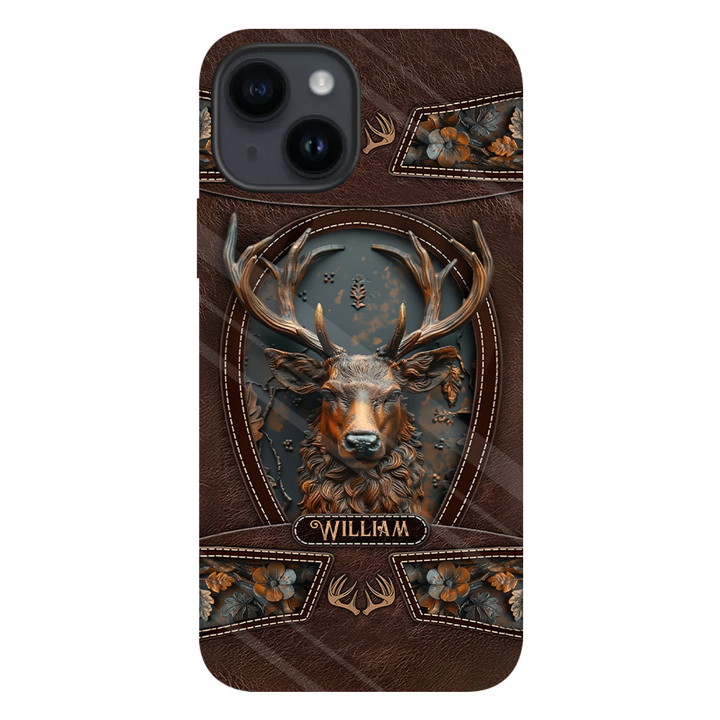 Superbe cerf - Coque de téléphone personnalisée avec impression intégrale sur le thème de la chasse