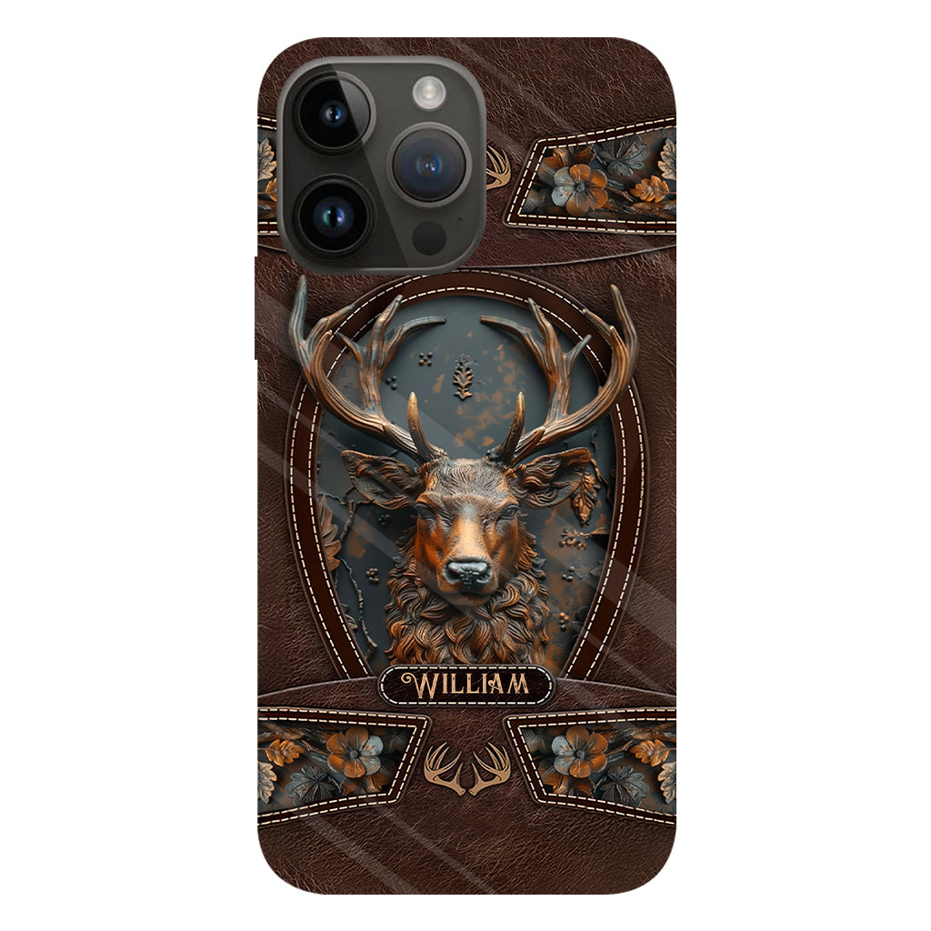 Superbe cerf - Coque de téléphone personnalisée avec impression intégrale sur le thème de la chasse
