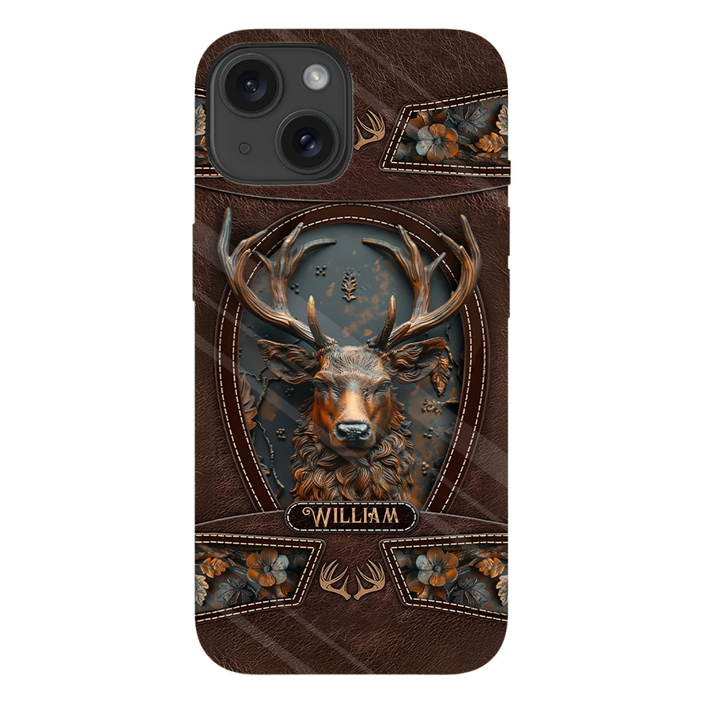 Superbe cerf - Coque de téléphone personnalisée avec impression intégrale sur le thème de la chasse