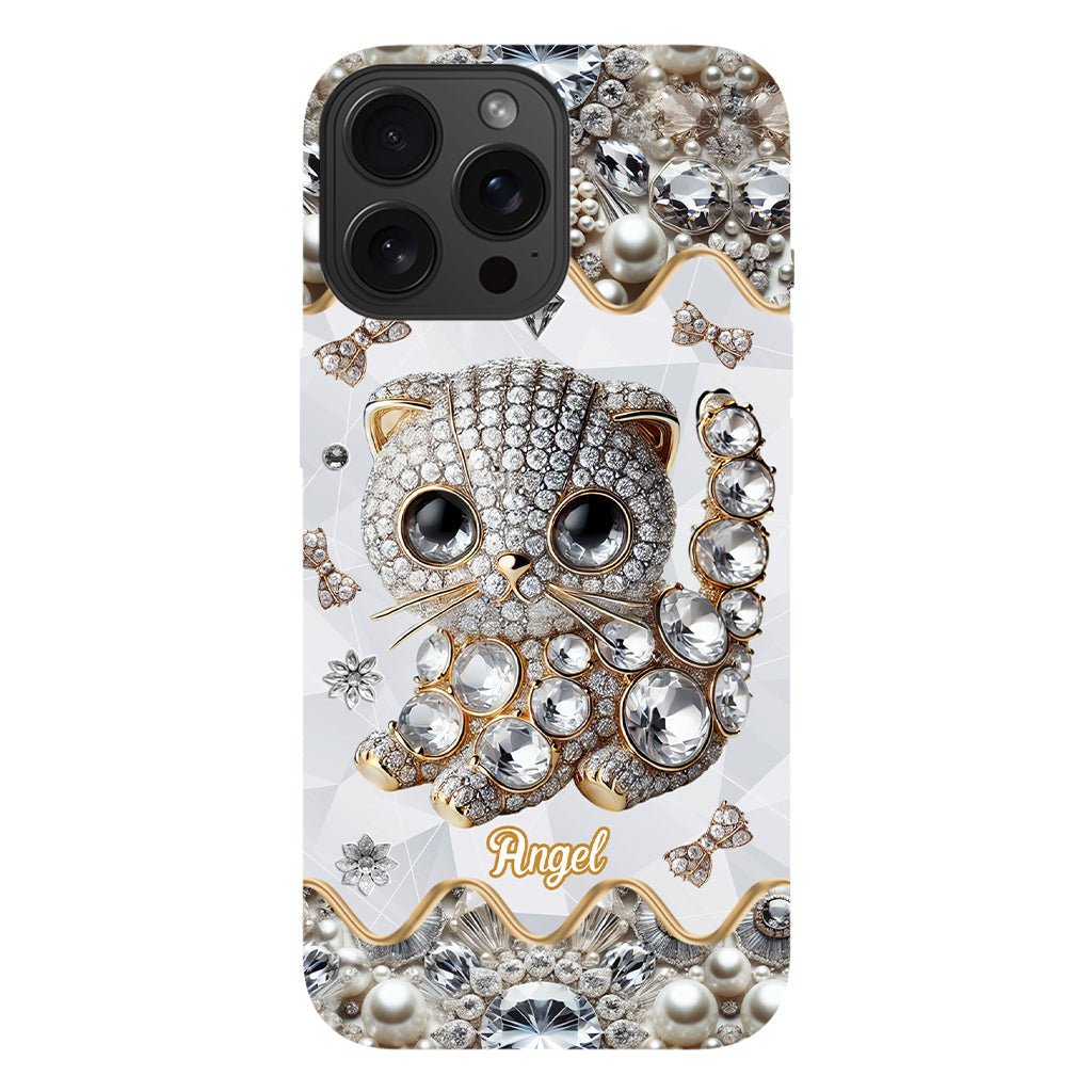 Love Scottish Fold - Personalized Cat Full Print Phone Case