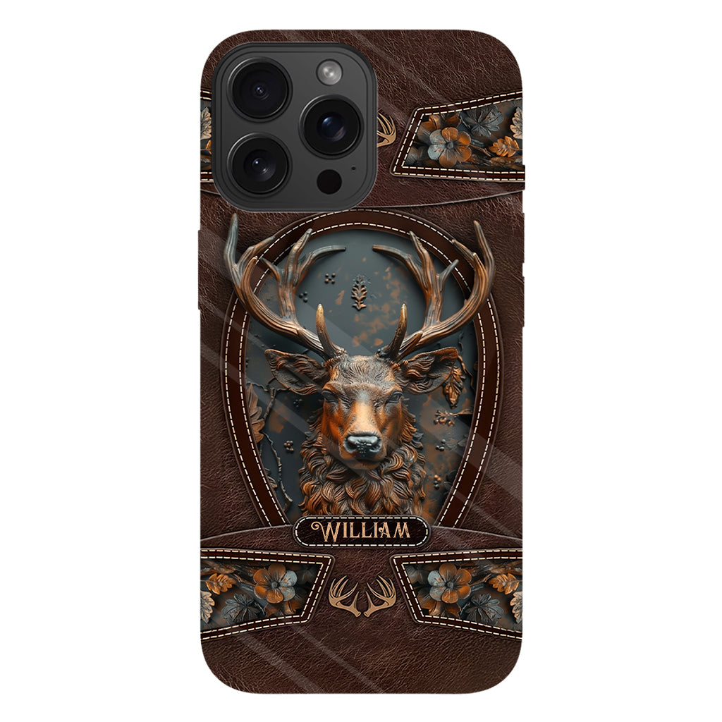 Superbe cerf - Coque de téléphone personnalisée avec impression intégrale sur le thème de la chasse