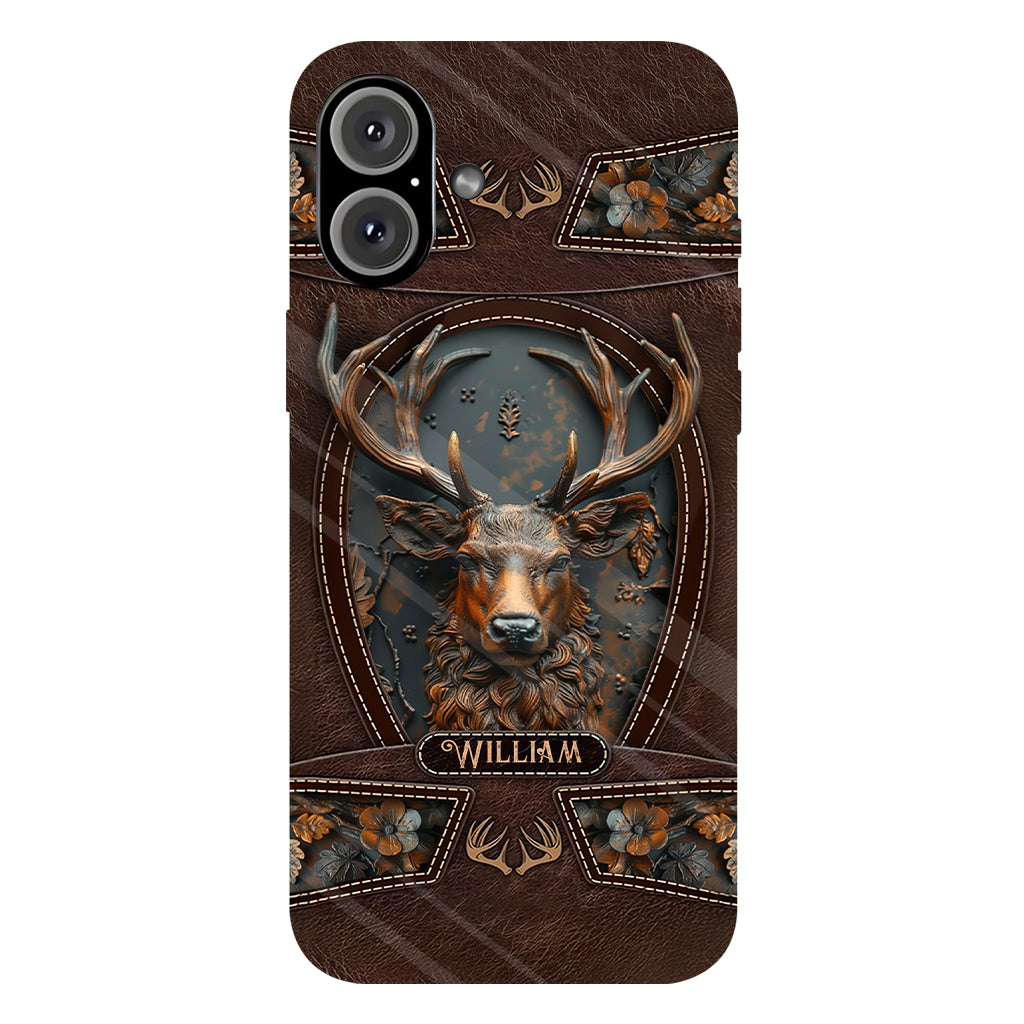 Superbe cerf - Coque de téléphone personnalisée avec impression intégrale sur le thème de la chasse