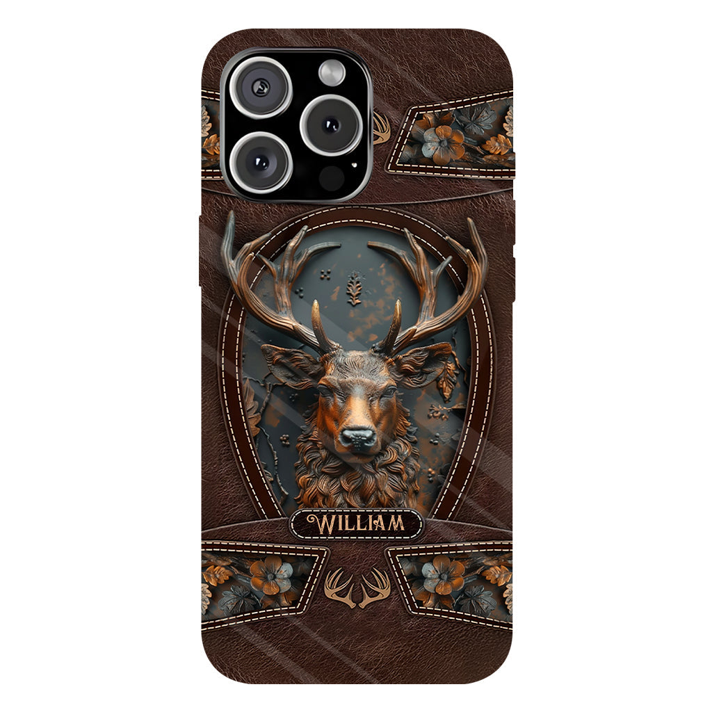 Superbe cerf - Coque de téléphone personnalisée avec impression intégrale sur le thème de la chasse